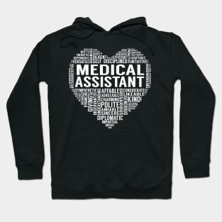 Medical Assistant Heart Hoodie